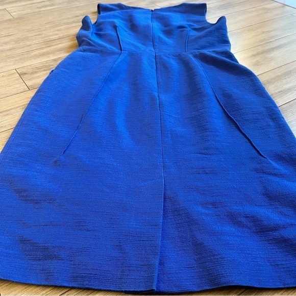 Jones New York Vibrant Blue Sleeveless Midi Dress - Picture 9 of 14